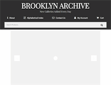 Tablet Screenshot of brooklynarchive.com